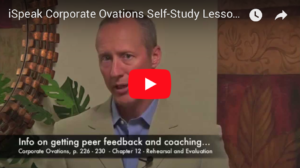 Russ Peterson Jr Corporate Ovations Self-Study Rehearsal and Evaluation